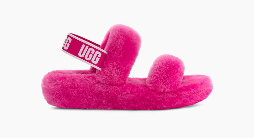 Ugg Oh Yeah - Womens Slippers - Purple - NZ (1756OLPZG)